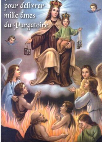 Carte N°18-Prière de Sainte Gertrude pour délivrer mille âmes du Purgatoire