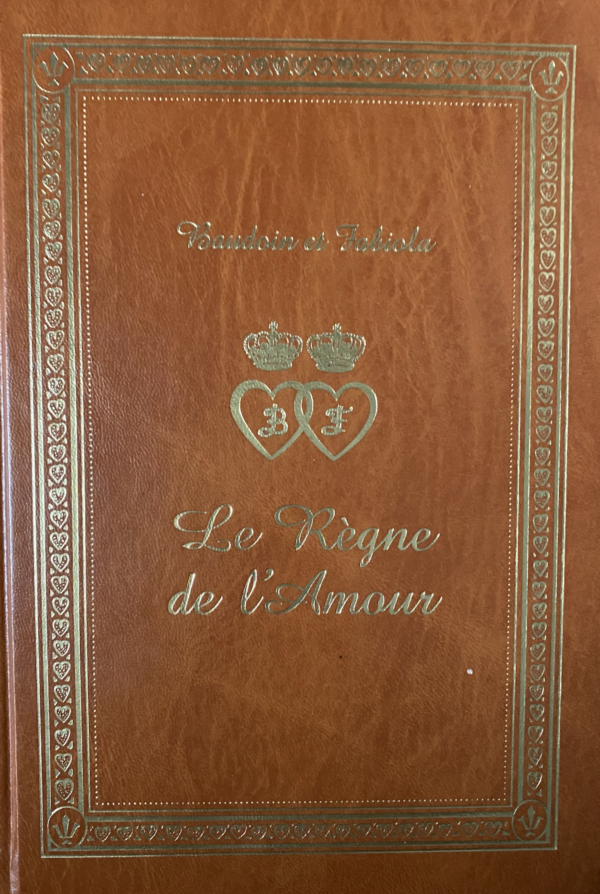 Couverture du livre Baudouin et Fabiola version luxe reliée